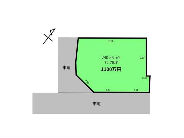 売地 秋田県 秋田市 御所野地蔵田5丁目 御所野地蔵田5丁目 