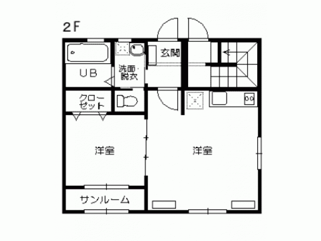 アパート 青森県 八戸市 城下四丁目 アイリス城下A 1LDK