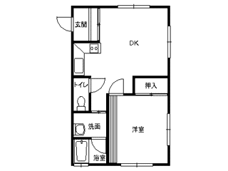 アパート 青森県 青森市 旭町3丁目 メゾンATK 1DK