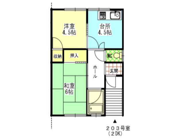 アパート 青森県 青森市 虹ケ丘1-8-1 アーバンホームズ虹ヶ丘 1F 1DK