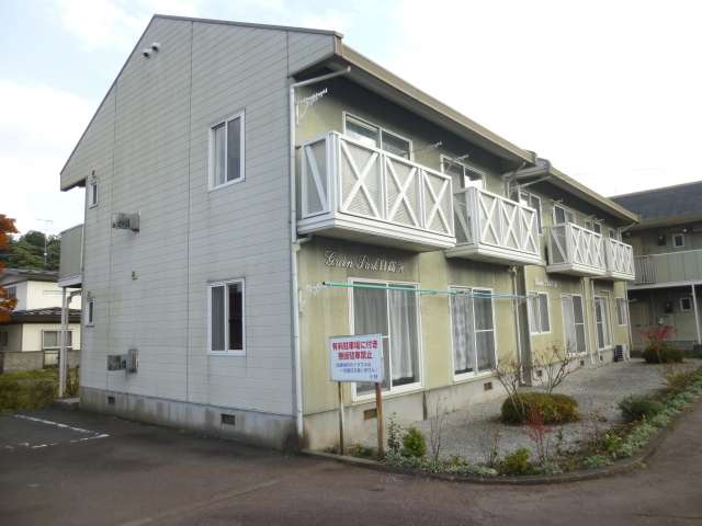 アパート 岩手県 奥州市 水沢区日高西 グリーンパーク日高H棟 1K