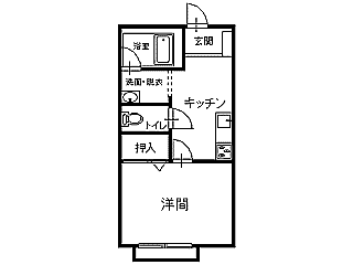 アパート 岩手県 奥州市 江刺豊田町三丁目9-1 コーポプライム 1K