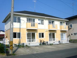 アパート 岩手県 奥州市 水沢字龍ケ馬場 コーポパル 1K