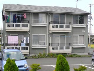 アパート 岩手県 胆沢郡金ケ崎町 西根伊勢分 ラベンダーメゾンB棟 1LDK