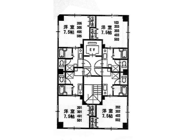 マンション 岩手県 盛岡市 中央通3丁目 ベルシオン盛岡第3 1室