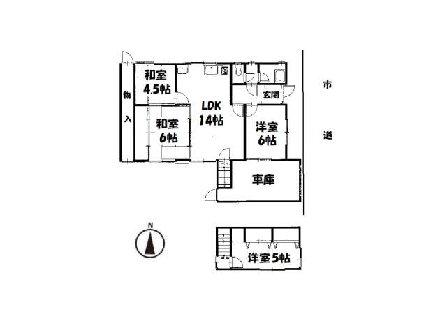 一戸建 青森県 青森市 幸畑字松元 4LDK