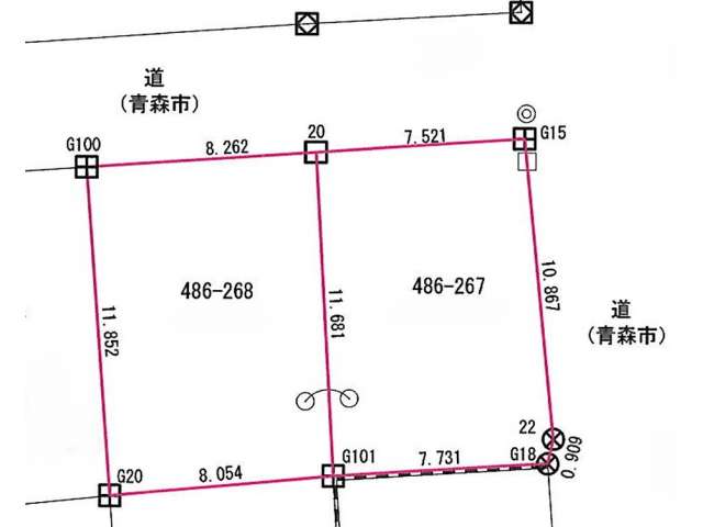 売地 青森県 青森市 花園二丁目 