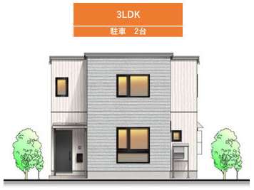 一戸建 青森市浪館字泉川・新築デザイナーズコンパクト 浪館泉川・新築デザイナーズコンパクト 3LDK