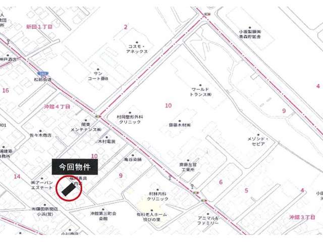 売地 青森県 青森市 沖館4丁目155-19 沖館4丁目 75.32坪 