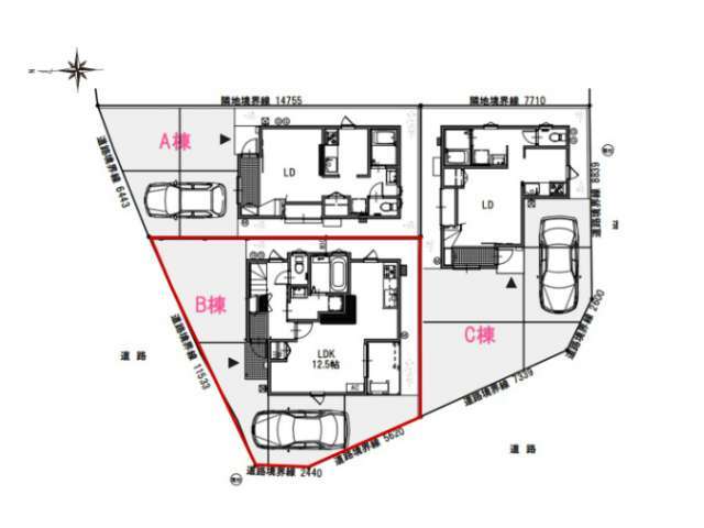 一戸建 青森県 青森市 富田2丁目13- 富田2丁目未入居物件 3LDK