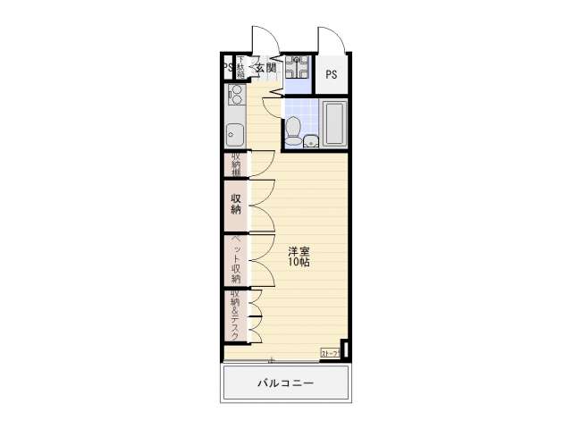 マンション(分譲) 青森県 青森市 本町二丁目 シティパレス本町 1R