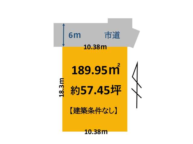 売地 秋田県 秋田市 柳田字境田41-63 秋田市柳田字境田41番63(地番) 