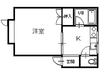 アパート 青森県 八戸市 湊高台五丁目  1DK