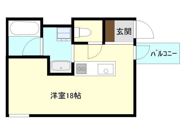 マンション 青森県 青森市 緑1丁目 プリゾニエル 1R