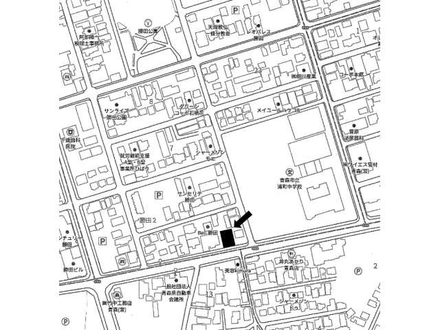 駐車場 青森県 青森市 勝田2-5-12 勝田2丁目駐車場 