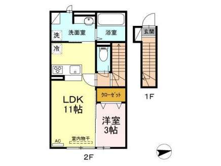 アパート 青森市篠田1丁目 (仮)Droom篠田1丁目 1LDK