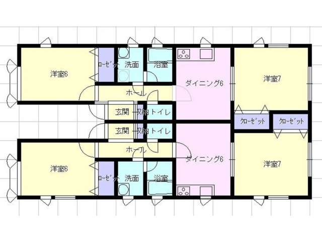 アパート 青森県 青森市 松原3丁目4-5 shikanaiアパート 2DK