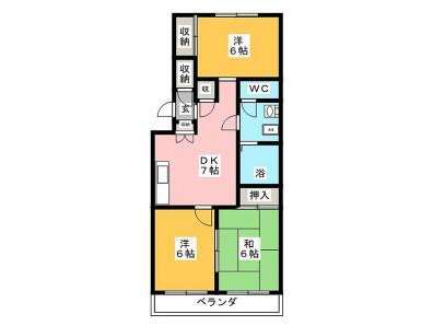 マンション 青森県 青森市 花園2丁目9-23 マンション如水 3DK