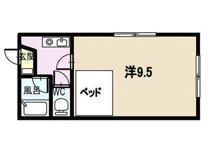 アパート 青森県 青森市 浪岡浪岡平野 ハイム幸 1R