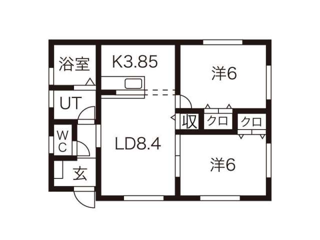 戸建 岩手県 胆沢郡金ケ崎町 西根御免 Sアンソレイエ金ヶ崎 2LDK