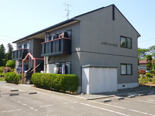 アパート 岩手県 奥州市 胆沢小山字北笹森 エステートハイムB 2LDK