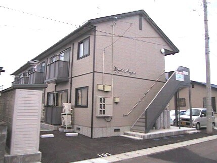 アパート 岩手県 胆沢郡金ケ崎町 西根町裏 ヘンティルアロマ 1LDK