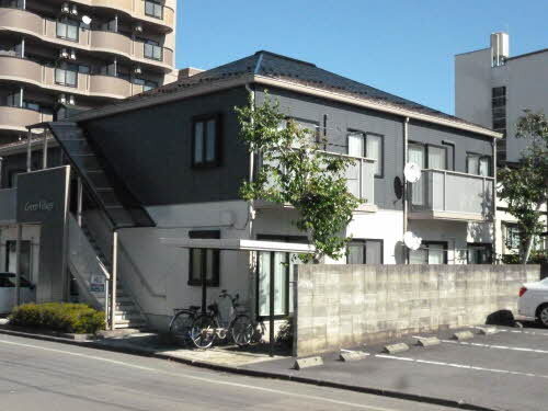 アパート 岩手県 盛岡市 本町通二丁目 グリーンヴィレッヂ 1LDK