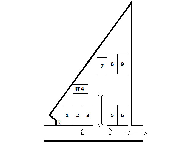 駐車場 岩手県 紫波郡矢巾町 西徳田5地割 矢巾町 