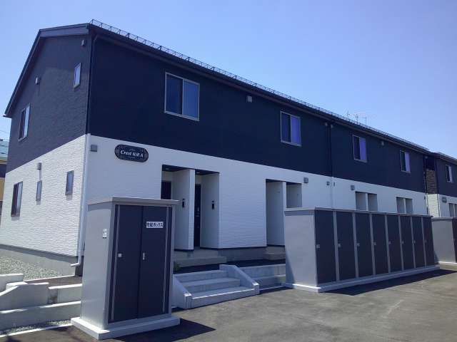 アパート 岩手県 奥州市 胆沢小山字尼沼 Crest(クレスト)尼沼A棟 1LDK