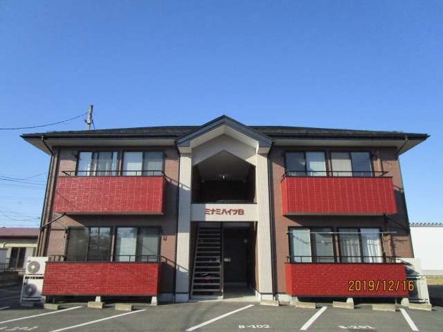 アパート 岩手県 奥州市 水沢南大鐘 ミナミハイツB棟 1LDK