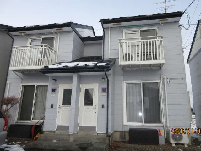 テラスハウス 岩手県 胆沢郡金ケ崎町 西根中村 バウハウス金ケ崎 2LDK